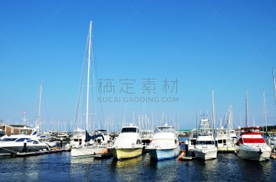游艇,横滨,日本,游艇码头,水,天空,风,休闲活动,水平画幅,固定的