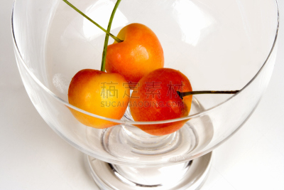 樱桃,雷尼优系,水平画幅,高视角,无人,夏天,特写,甜点心,彩色图片