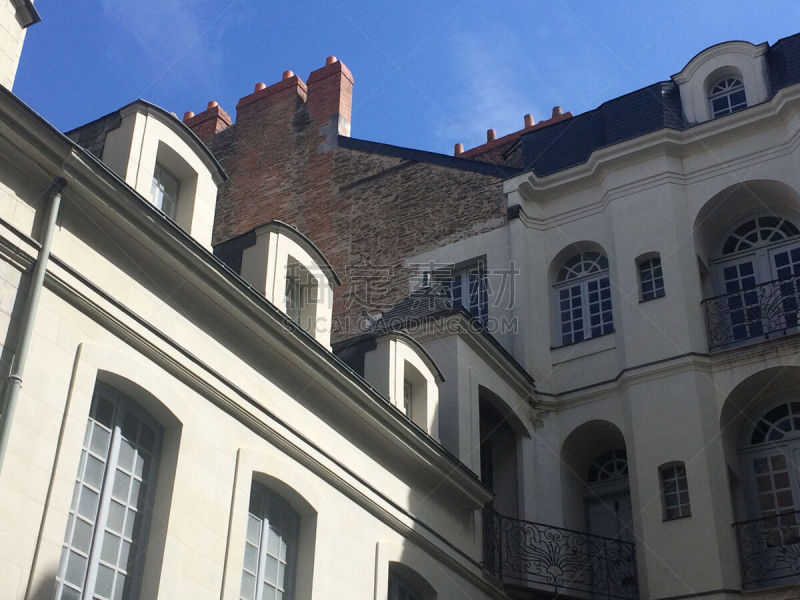 Angle d'un ancien bâtiment