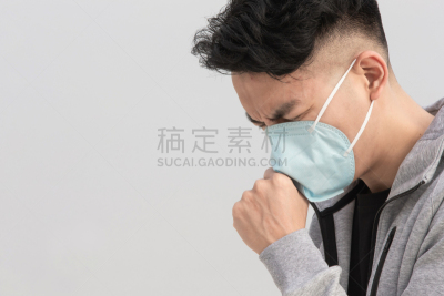 面罩,男人,健康保健,背景分离,灰色,环境,严重急性呼吸综合症,环境保护,人类肺脏