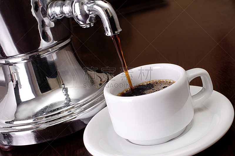 咖啡,饮料,古老的,咖啡杯,杯,茶碟,图像,液体,复古风格,无酒精饮料