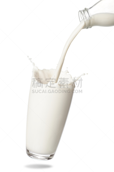 牛奶,钙,饮料,奶制品,乳酸,乳糖酸,纯净,医药职业,清新,背景分离