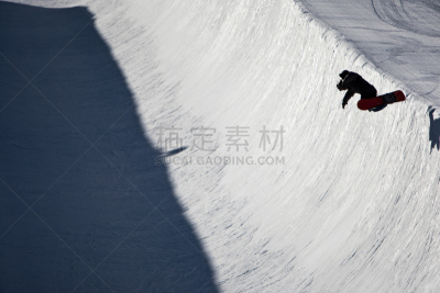 半管,滑雪板,滑雪特技动作,自由式滑雪,空中技巧,帕克城,冬季运动,水平画幅,雪,人