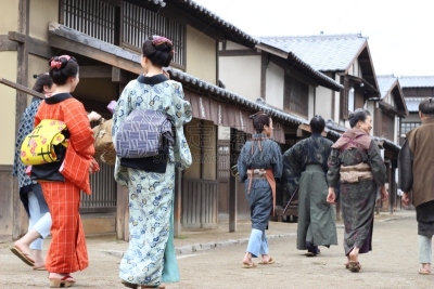京都府,京都市,水平画幅,无人,日本,江户时代,街道,户外,步行,摄影