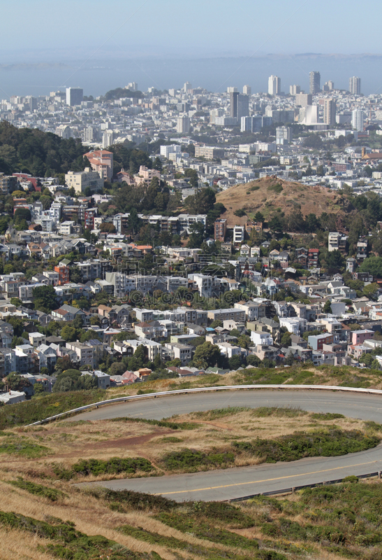 都市风景,市区,旧金山,在上面,国际著名景点,商务,城市生活,加利福尼亚,现代,著名景点