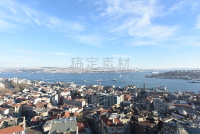 加拉太塔,伊斯坦布尔,航拍视角,平衡折角灯,锡尔凯吉车站,艾米诺努广场,恐克,塔克西姆广场,加拉塔大桥,金角湾