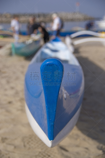 桨叉架船,奥克斯纳德,文图拉县,垂直画幅,桨,休闲活动,无人,早晨,户外,运动