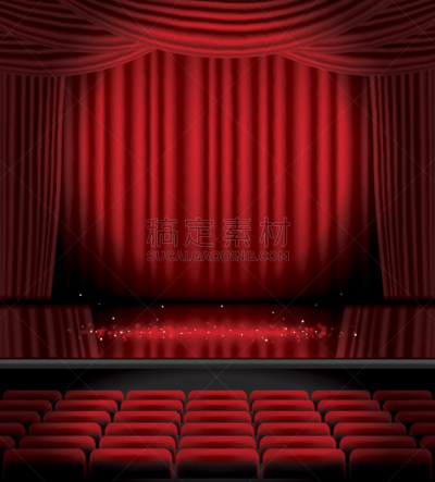窗帘,座位,红色,留白,戏剧表演,歌剧,剧院,脱衣舞演员,首次公演