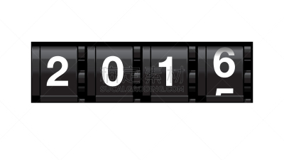 计程表,2016,2015年,水平画幅,无人,新年,日历,时间,钟,新年前夕