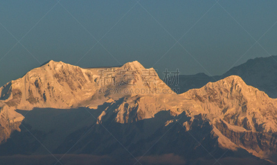 干城章嘉峰,虎丘,大吉岭,孟加拉邦,喜马拉雅山脉,云景,景观设计,云,背景,户外