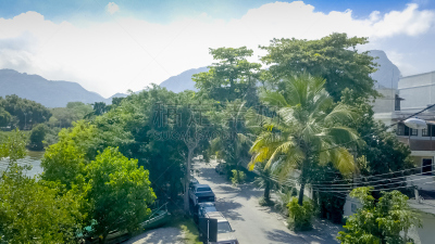 船,河流,绿色,草坪,旅途,摩托艇,云景,云,泰国,迅速