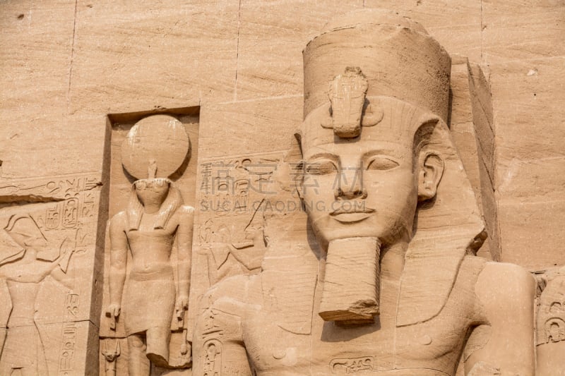 rameses ii,埃及,阿布辛比尔,雕像,mithridates vi,路易斯十六世,人的头部,法老,女王