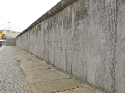 柏林墙,国际著名景点,水平画幅,墙,无人,欧洲,柏林,混凝土,德国,摄影