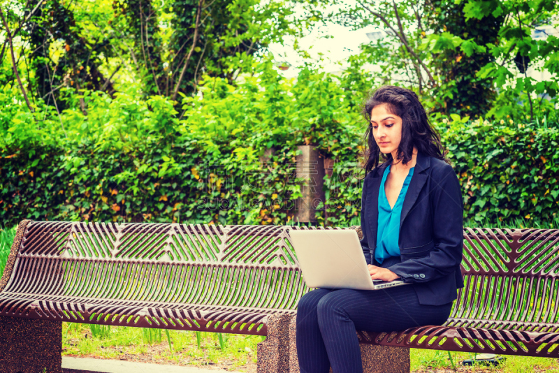 East Indian American college student studying in New York