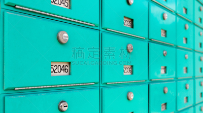 邮筒,水平画幅,储物柜,消息,无人,邮局,盒子,金属,安全,门