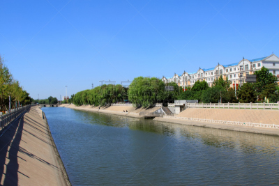 人造的,河流,北,风景,水,天空,美,公园,水平画幅,绿色