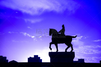 雕像,唐朝,西安,水平画幅,无人,摄影
