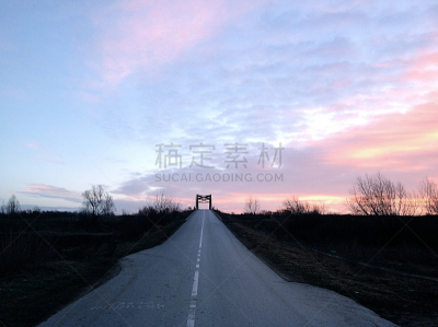 路,自然,水平画幅,无人,2015年,街道,夏天,户外,桥,笠臣邦迪