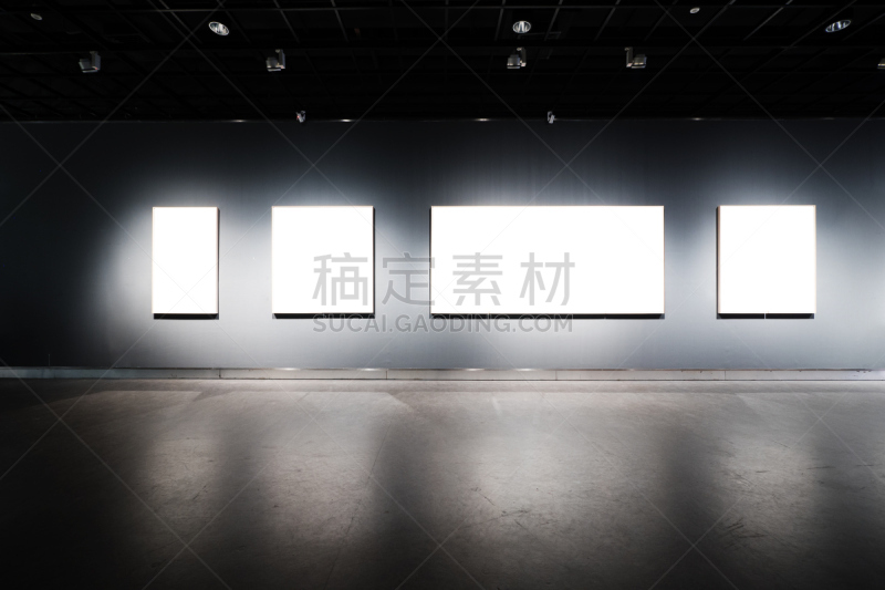 黑色,墙,画框,绘画插图,边框,艺术,水平画幅,无人,走廊,组物体