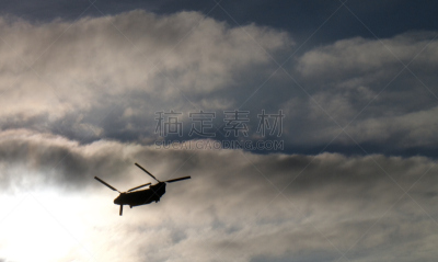 直升机,奥赛罗,双发动机直升机,契努克狗,bodmin moor,螺旋桨,水平画幅,无人,英国,阴影