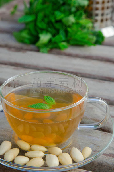 突尼斯,坚果,胡椒薄荷,绿茶,传统,下午茶,垂直画幅,绿色,无人,工间休息