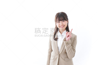女商人,秘书,手指,正装,青少年,半身像,经理,日本人,白色,衬衫