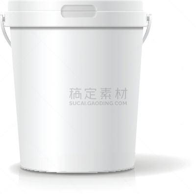 大桶,塑胶,白色,食品,容器,把手,擦洗盆,小罐,杯,广口瓶