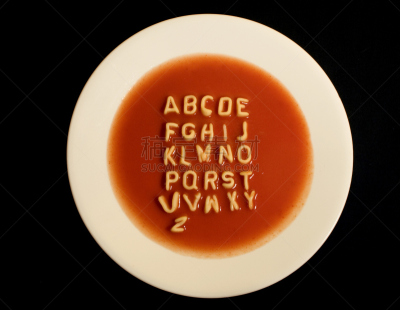 汤,黑色背景,字母,白色,碗,西红柿汤,饮食,水平画幅,食品,摄影