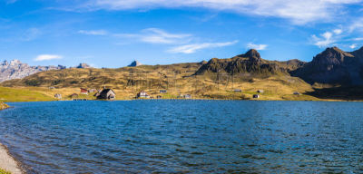全景,风景,铁力士山,上瓦尔登州,恩格尔伯格,度假胜地,水平画幅,山,雪,无人