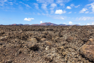兰萨罗特岛,火山,居住区,自然,天空,矿物质,式样,旅游目的地,水平画幅,景观设计