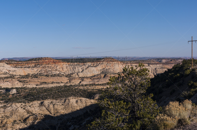 escalante,犹他,地形,风景,在之间,巨石,加菲县,12号公路,蒿属,刺柏属丛木