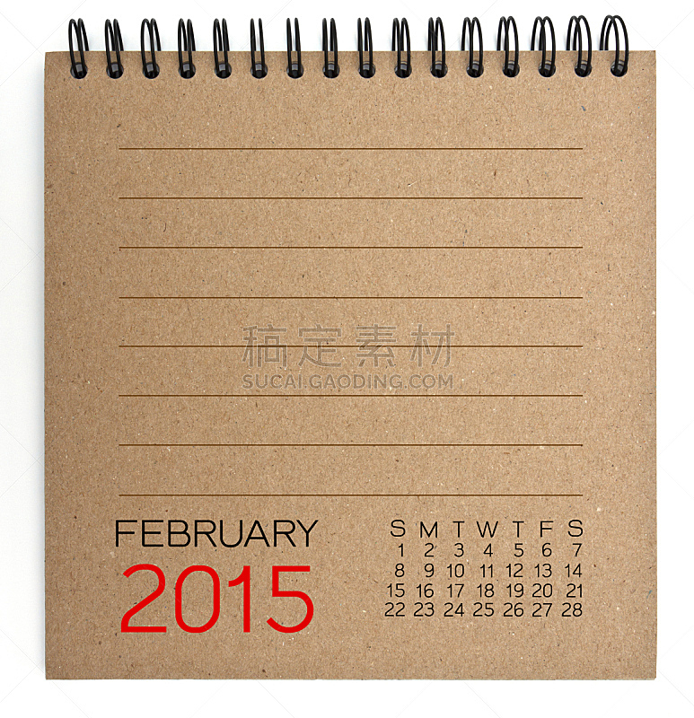 日历,2015年,纸,纹理效果,褐色,垂直画幅,无人,历日,古典式,计算机制图
