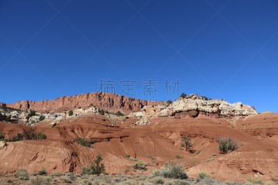 风景,犹他,地球,莫斯特,一只动物,路,万岩柱,沙岩,escalante,沙漠