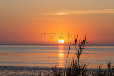 大西洋,黎明,瓦斯科·达·伽马大桥,塔霍河,天空,水平画幅,无人,蓝色,欧洲,里斯本