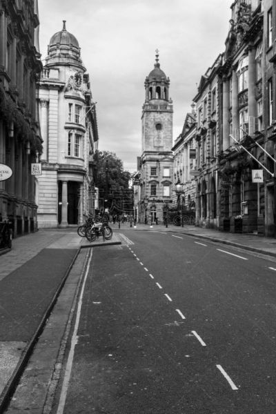 古老的,英格兰,都市风景,城镇