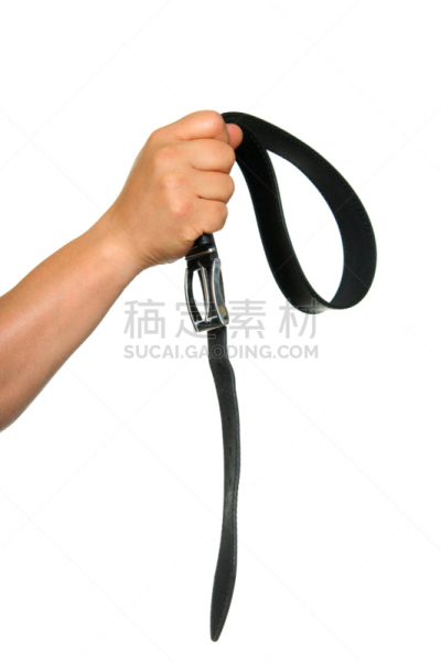 动物手,男人,安全护栏,带子,垂直画幅,褐色,小的,白色背景,人,健康保健