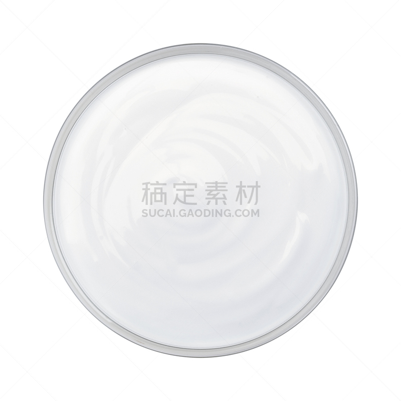 碗,白色背景,视角,酸奶油,分离着色,留白,希腊食物,奶制品,酱油壶,高视角