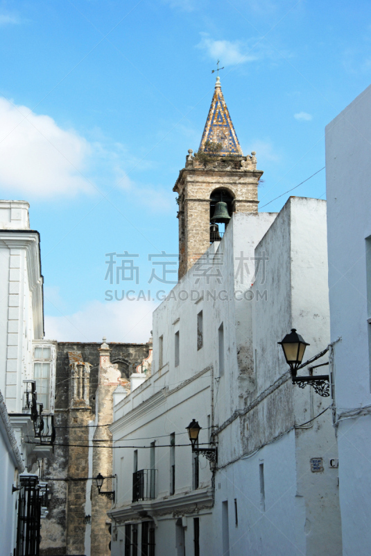 拜海-德拉弗隆德拉,街道,乡村,垂直画幅,建筑,无人,欧洲,安达卢西亚,建筑外部