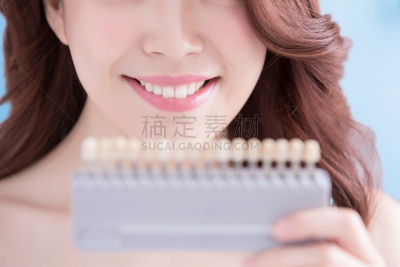 女人,概念,人的牙齿,青少年,人的嘴,想法,白色,可爱的,露齿笑