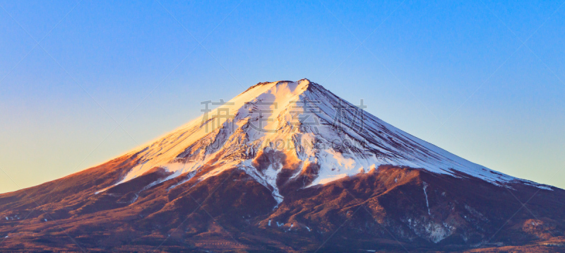 雪,冬天,富士山,日本,自然美,水,天空,美,水平画幅,云