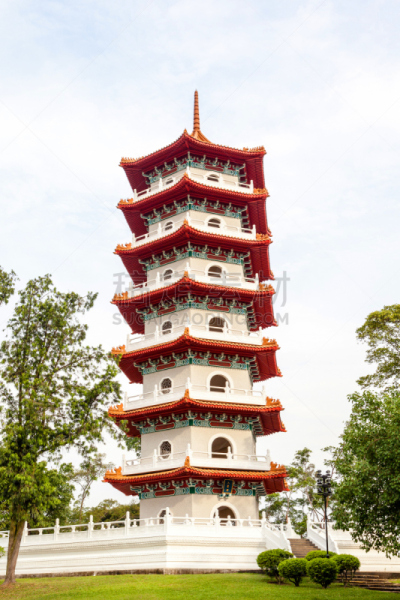 新加坡,宝塔,东方石景花园,自然,垂直画幅,美,公园,宁静,地形,建筑