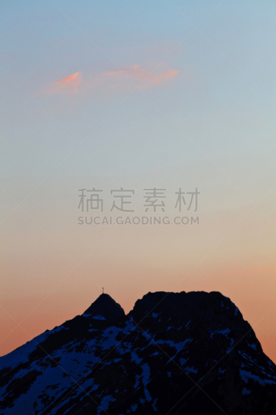 山,在上面,垂直画幅,天空,禅宗,灵感,无人,日落,享乐
