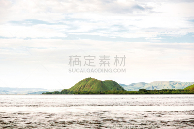 非凡的,地形,岛,海洋,印度尼西亚,库莫度,弗洛雷斯,东努沙登卡拉,海景,水