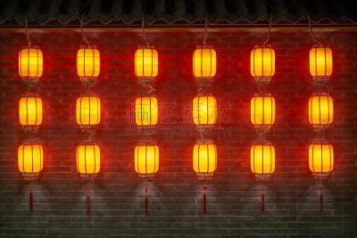 红色,灯笼,夜晚,亚洲,传统,远古的,过去,光亮,灯,水晶吊灯