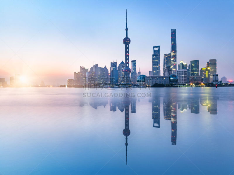外滩,上海,自然美,都市风光,都市风景,东方明珠塔,浦东,黄浦江,风景,全球通讯