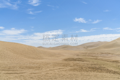 甘肃省,中国,沙漠,黄金,敦煌,天空,美,气候,水平画幅,沙子