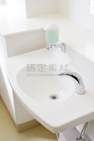 卫生间,水槽,室内,家居设施,空的,铬合金,简单,建筑业,装饰物,住宅内部