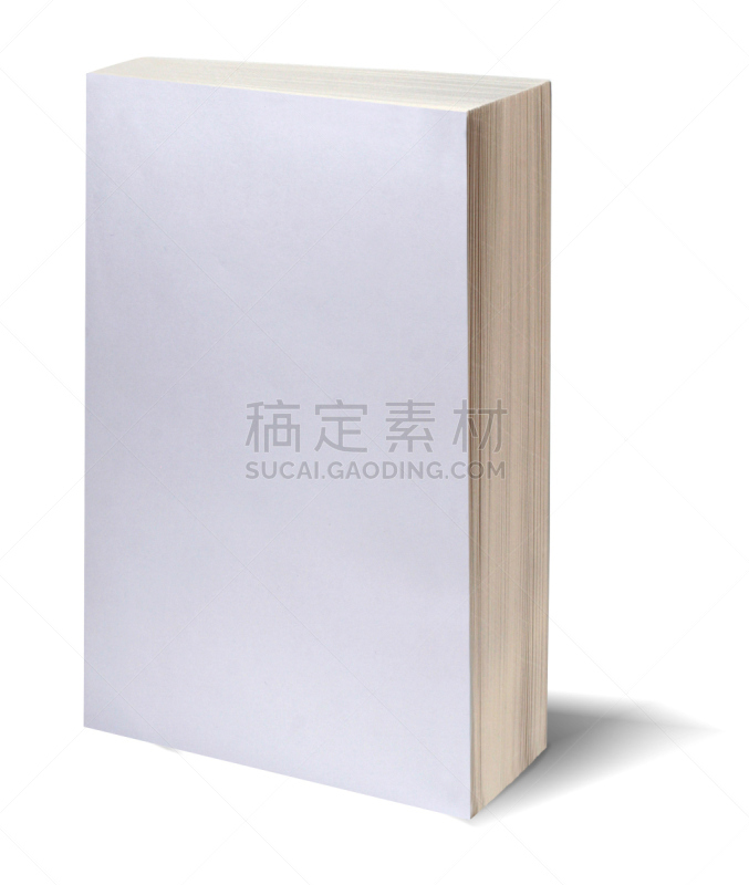 空白的,书,白色,平装书,传记,百科全书,厚的,垂直画幅,无人