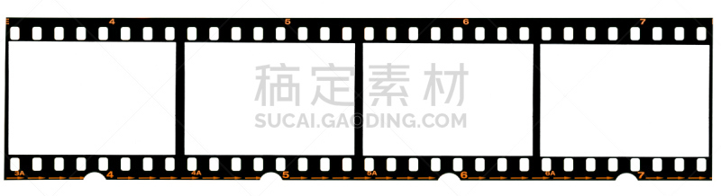 边框,白色,胶卷,钟针,35毫米,健康保健,空的,背景分离,电影或电视工作室,底片