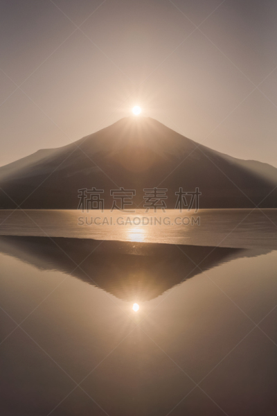 富士山,山之湖,山梨县,火山地形,钻石,火山,宁静,地形,热,雪
